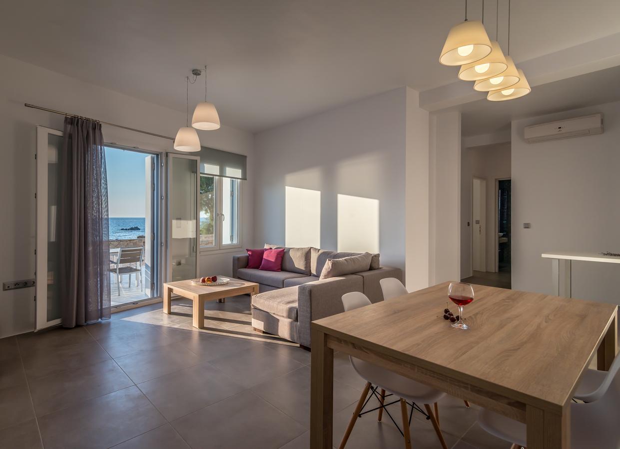 Milos Waves Luxury Apartments 阿波罗尼亚 外观 照片